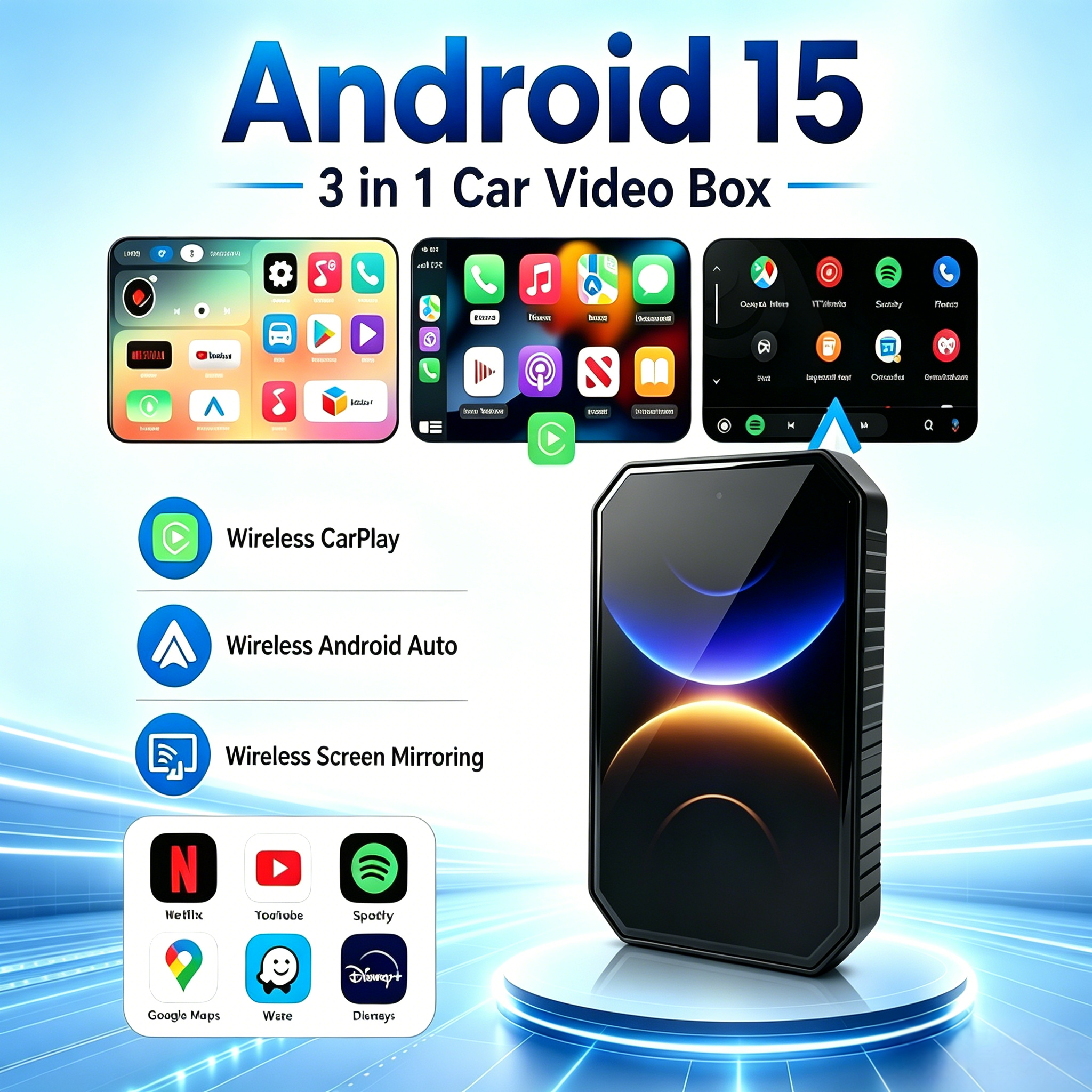 Smart Home Tv - 2026 PLAYAIBOX Android 15 3 in