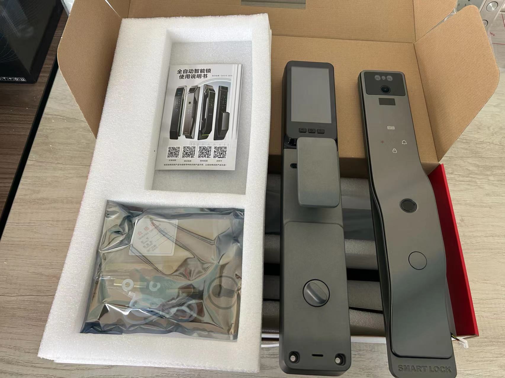 Facial Recognition Fingerprint - Wifi Doorbell Camera บทวิจารณ์และราคา