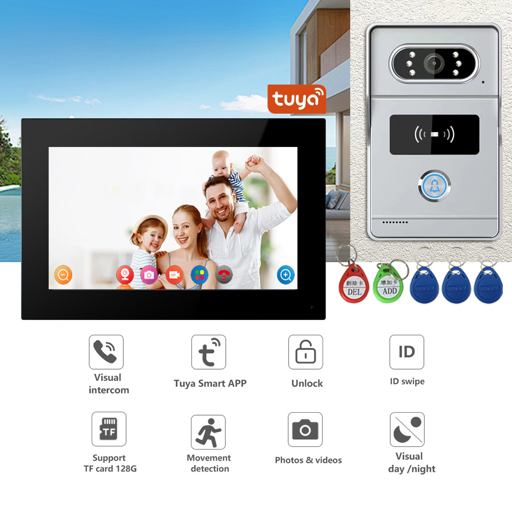 2MP 1080P Tuya APP IR Night Vi - Wifi Doorbell Camera บทวิจารณ์และราคา