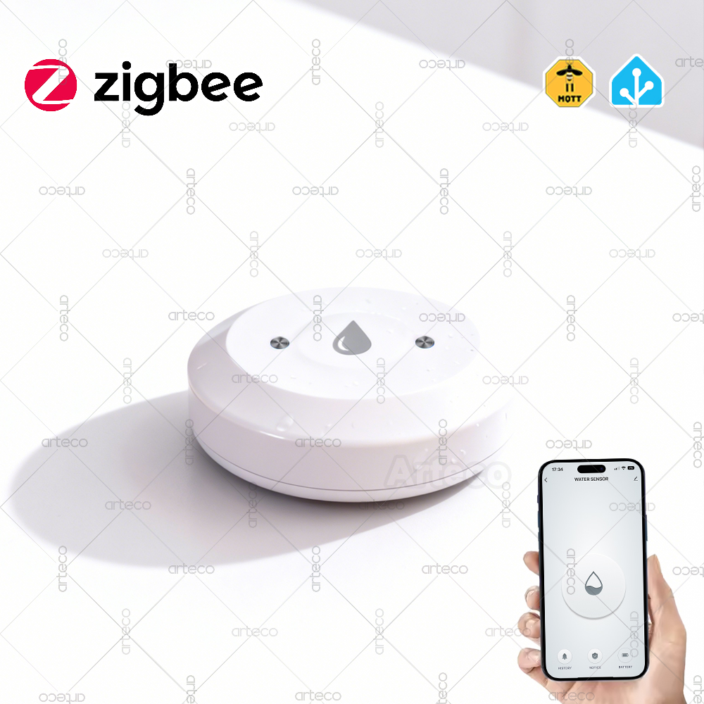 Smart Zigbee Water Sensor Floo - Smart Home Zigbee Gateway บทวิจารณ์และราคา