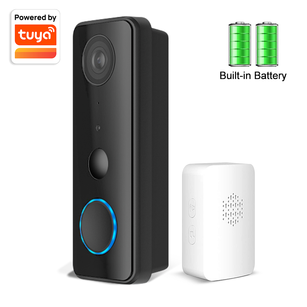 2MP 1080P Tuya APP Bluetooth   - Wifi Doorbell Camera บทวิจารณ์และราคา
