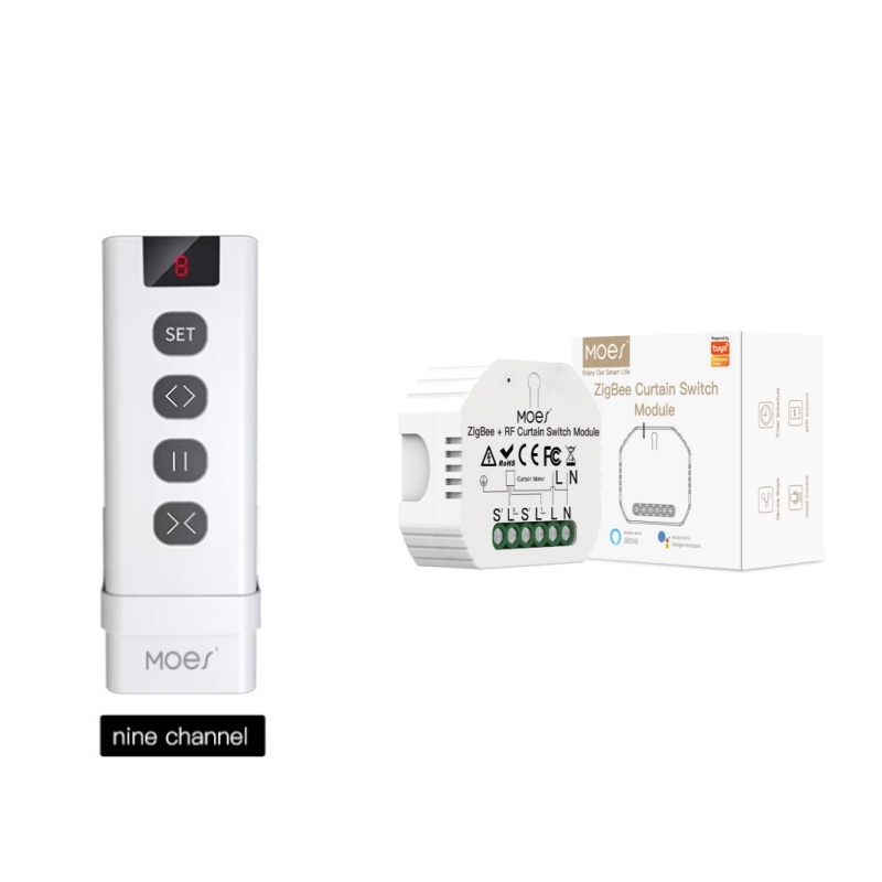 MOES ZigBee Smart RF433 Curtai - Curtain Motor บทวิจารณ์และราคา