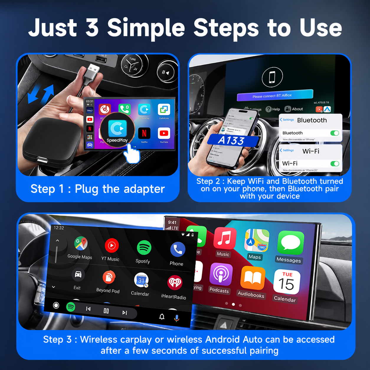 PLAYAIBOX Carplay AI Box Andro - Smart Home Tv บทวิจารณ์และราคา