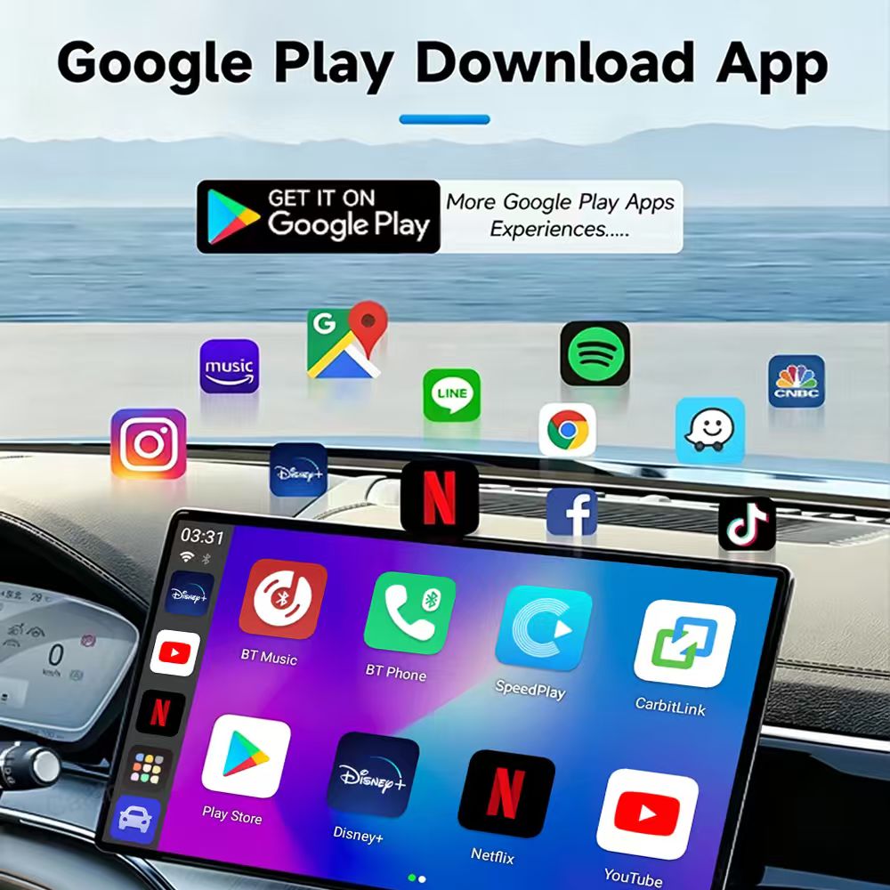 PLAYAIBOX Carplay AI Box Andro - Smart Home Tv บทวิจารณ์และราคา