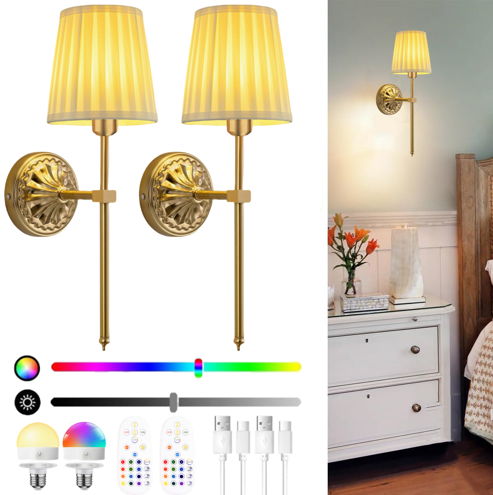 Battery-Powered Wall Light: Re - Smart Home Room บทวิจารณ์และราคา