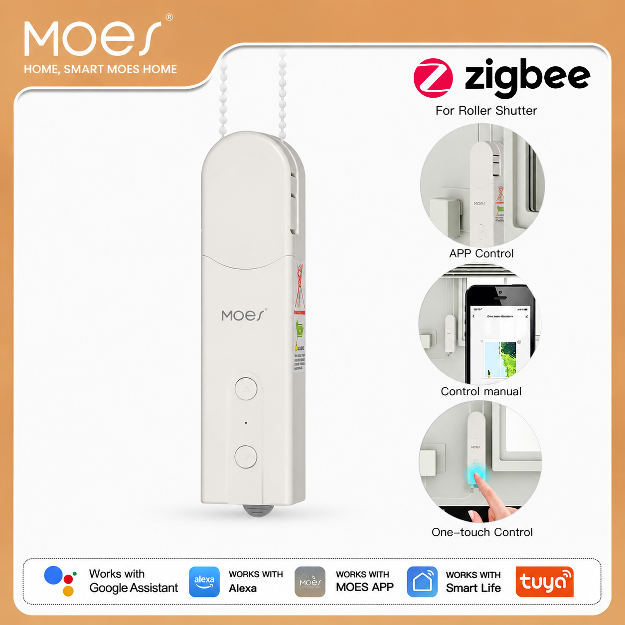 MOES ZigBee Smart DIY Motorize - Curtain Motor บทวิจารณ์และราคา