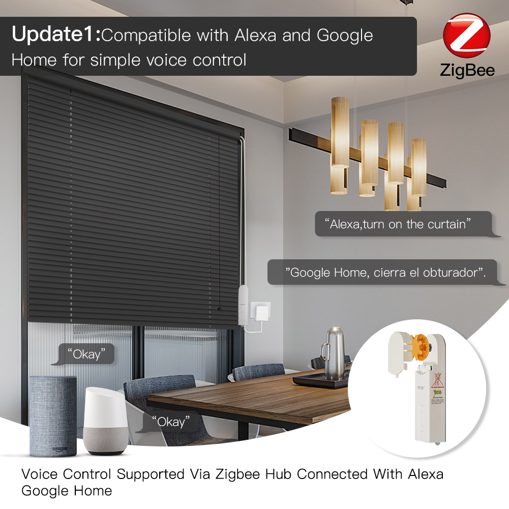 MOES ZigBee Smart DIY Motorize - Curtain Motor บทวิจารณ์และราคา