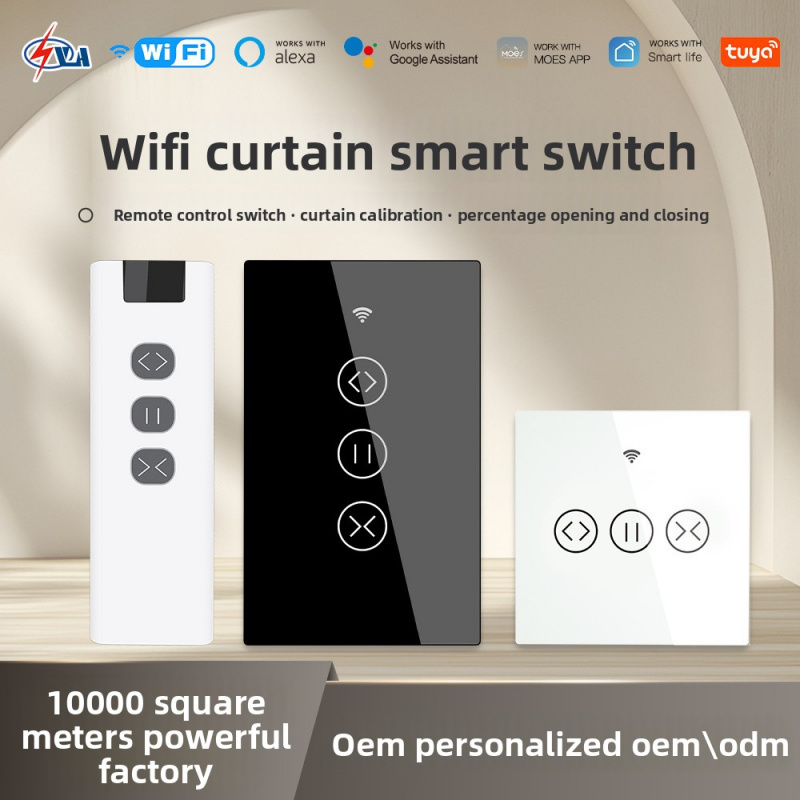 WiFi Curtain Switch - Tuya App - Curtain Motor บทวิจารณ์และราคา