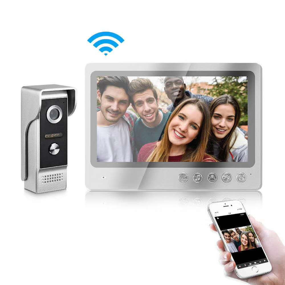 9Inch HD Screen Tuya APP Wired - Wifi Doorbell Camera บทวิจารณ์และราคา