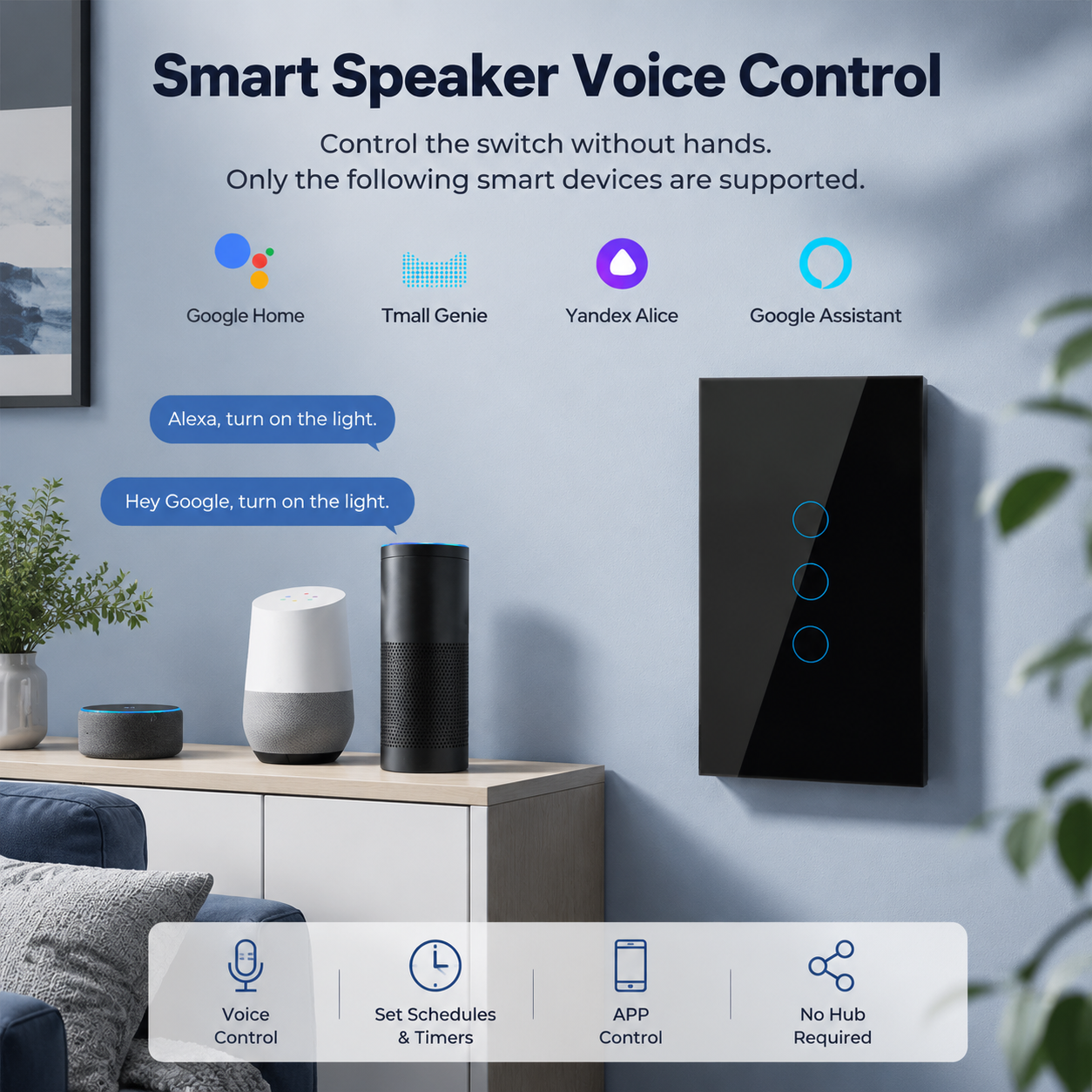Tuya Zigbee Smart Switch US St - Smart Home Voice Control บทวิจารณ์และราคา