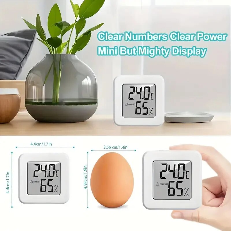 Digital Hygrometer Thermometer - Smart Home Room บทวิจารณ์และราคา