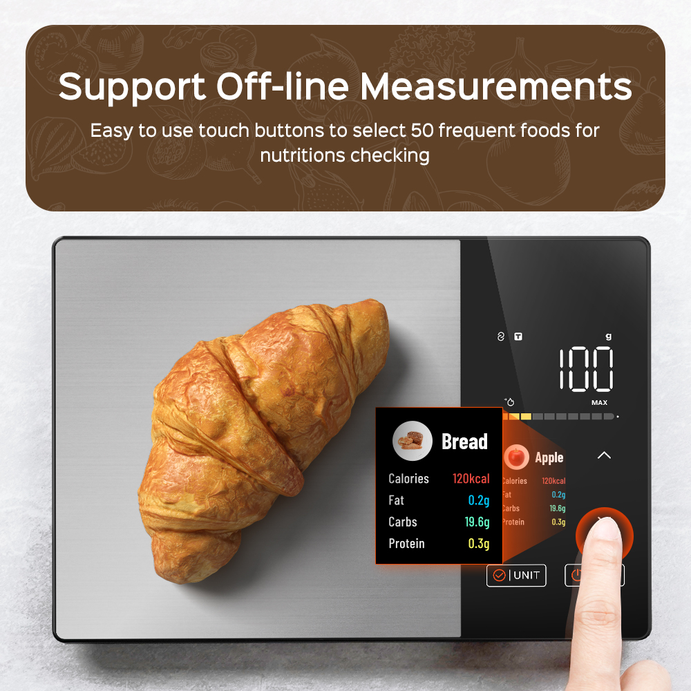 Smart Kitchen Scale Connects t - Smart Home Kitchen บทวิจารณ์และราคา