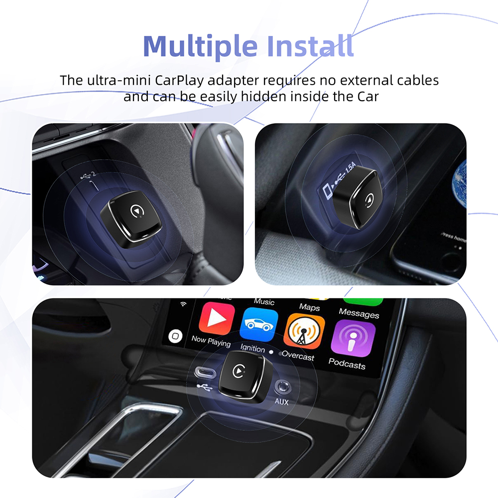 New Wireless CarPlay Android A - Smart Home Usb บทวิจารณ์และราคา