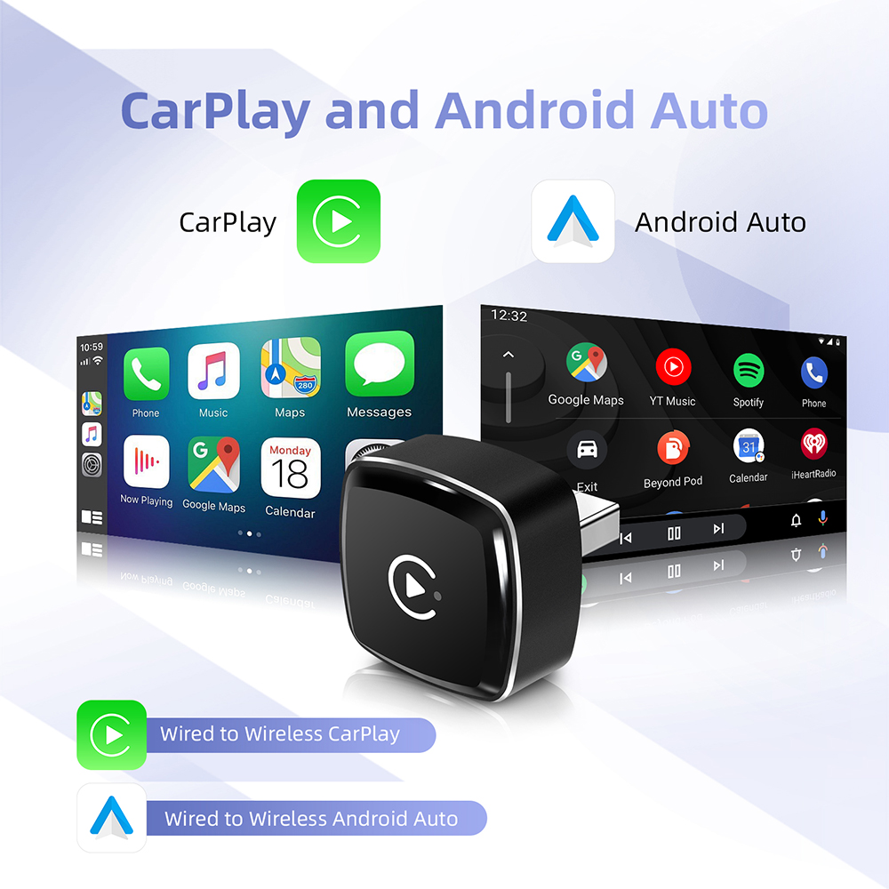 New Wireless CarPlay Android A - Smart Home Usb บทวิจารณ์และราคา