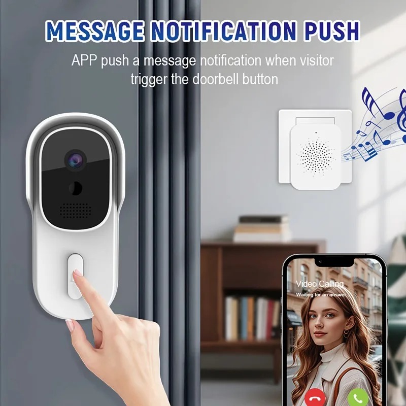 Wide View Tuya Smart Life APP  - Wifi Doorbell Camera บทวิจารณ์และราคา