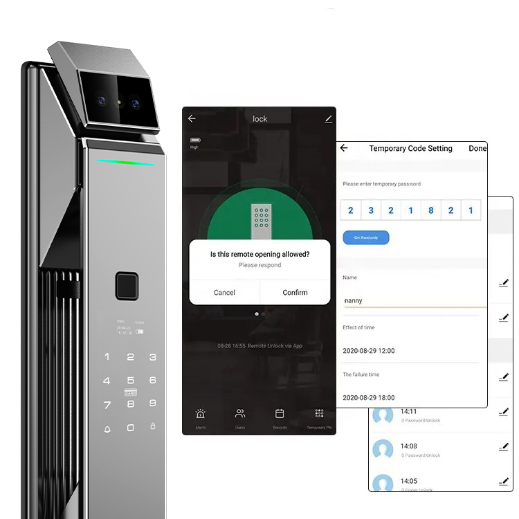 Face Smart Doorbell Lock Finge - Wifi Doorbell Camera บทวิจารณ์และราคา