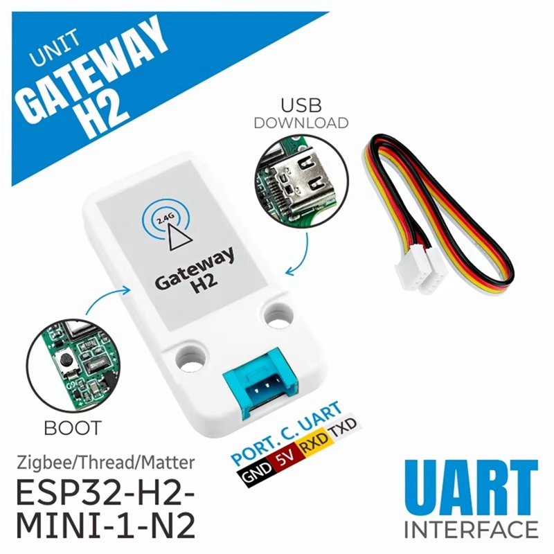 Unit Gateway H2 ESP32-H2 Threa - Smart Home Zigbee Gateway บทวิจารณ์และราคา
