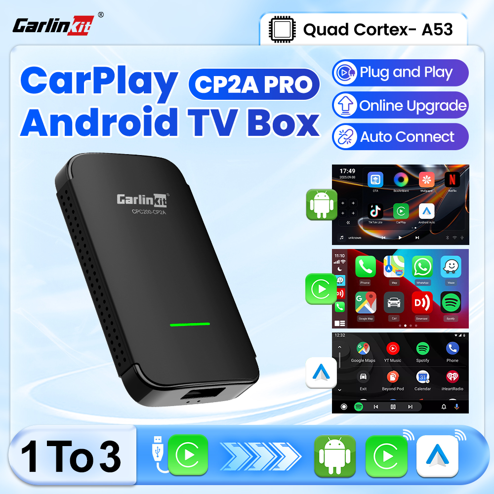 CarlinKit 4.0 CP2A Pro 3-In-1  - Smart Home Tv บทวิจารณ์และราคา