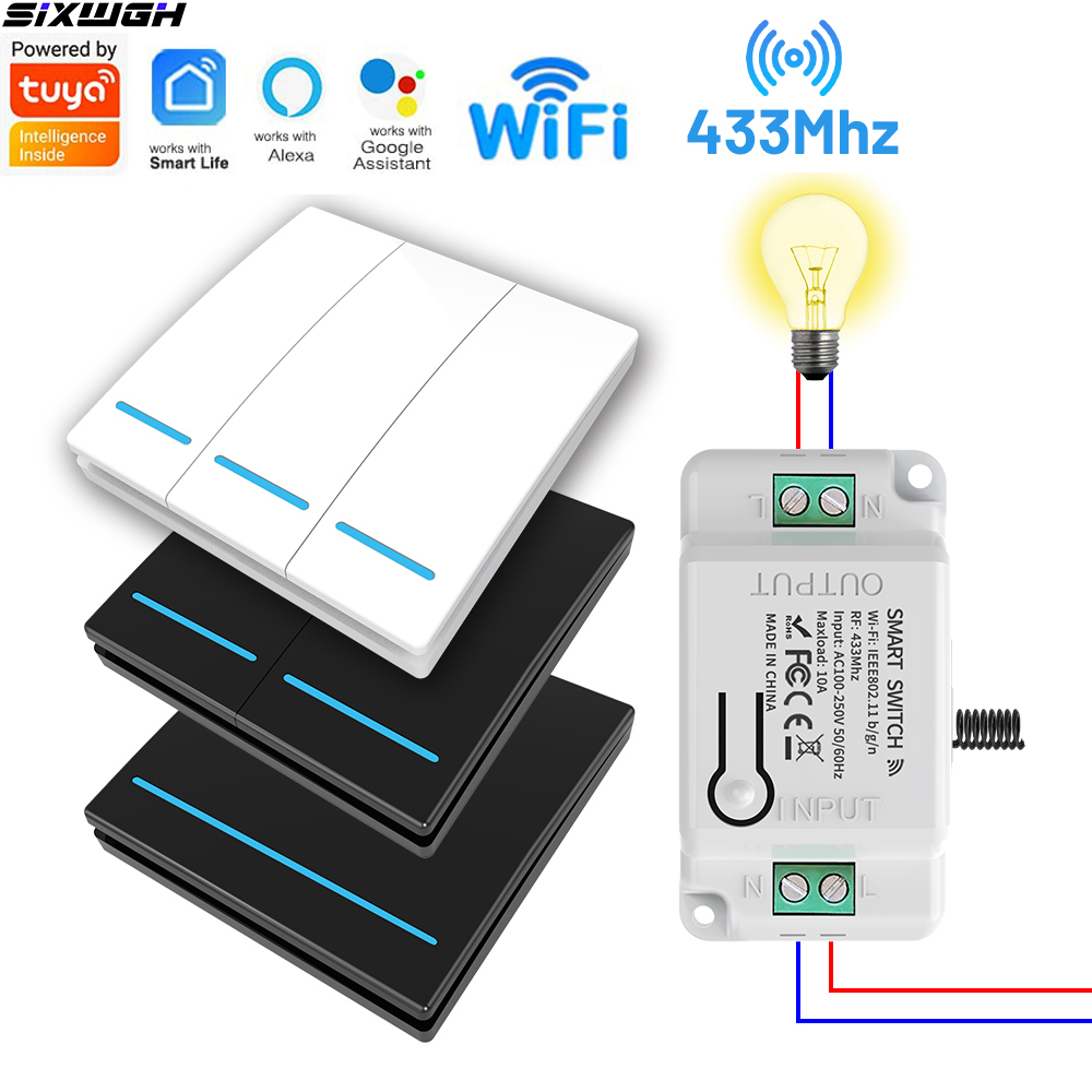Tuya WiFi Smart Switch Wireles - Smart Home Voice Control บทวิจารณ์และราคา