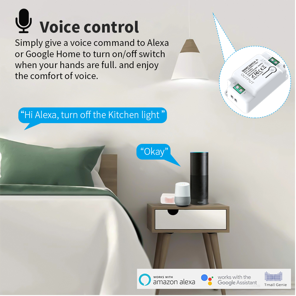 Tuya WiFi Smart Switch Wireles - Smart Home Voice Control บทวิจารณ์และราคา