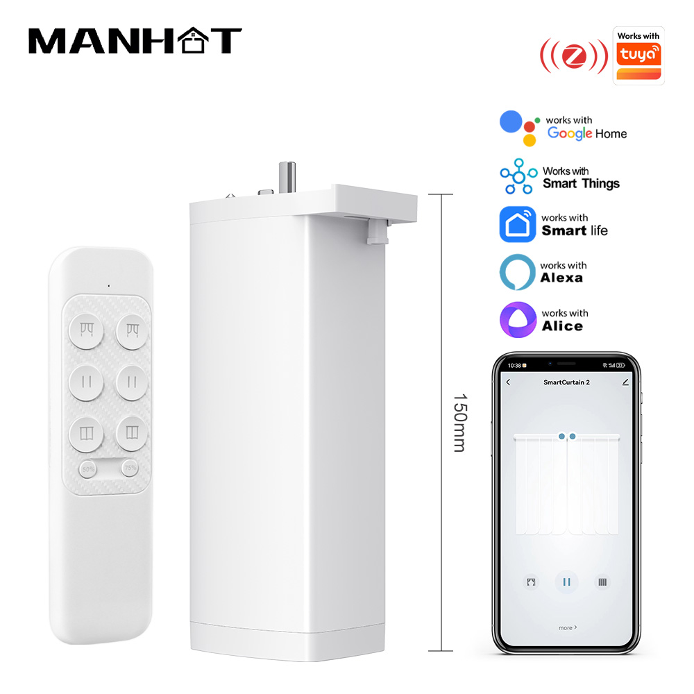 Work With Tuya 155MM 4rd Smart - Curtain Motor บทวิจารณ์และราคา