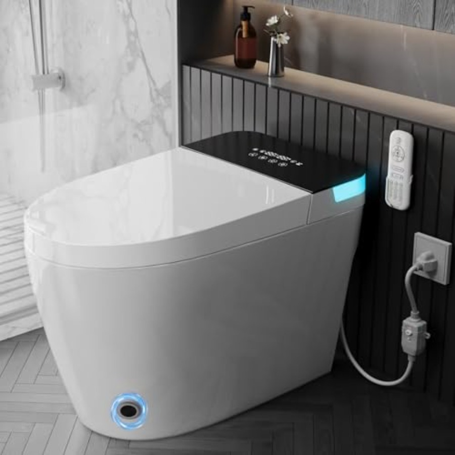 Bathroom smart toilet with hea - Smart Home Controller บทวิจารณ์และราคา