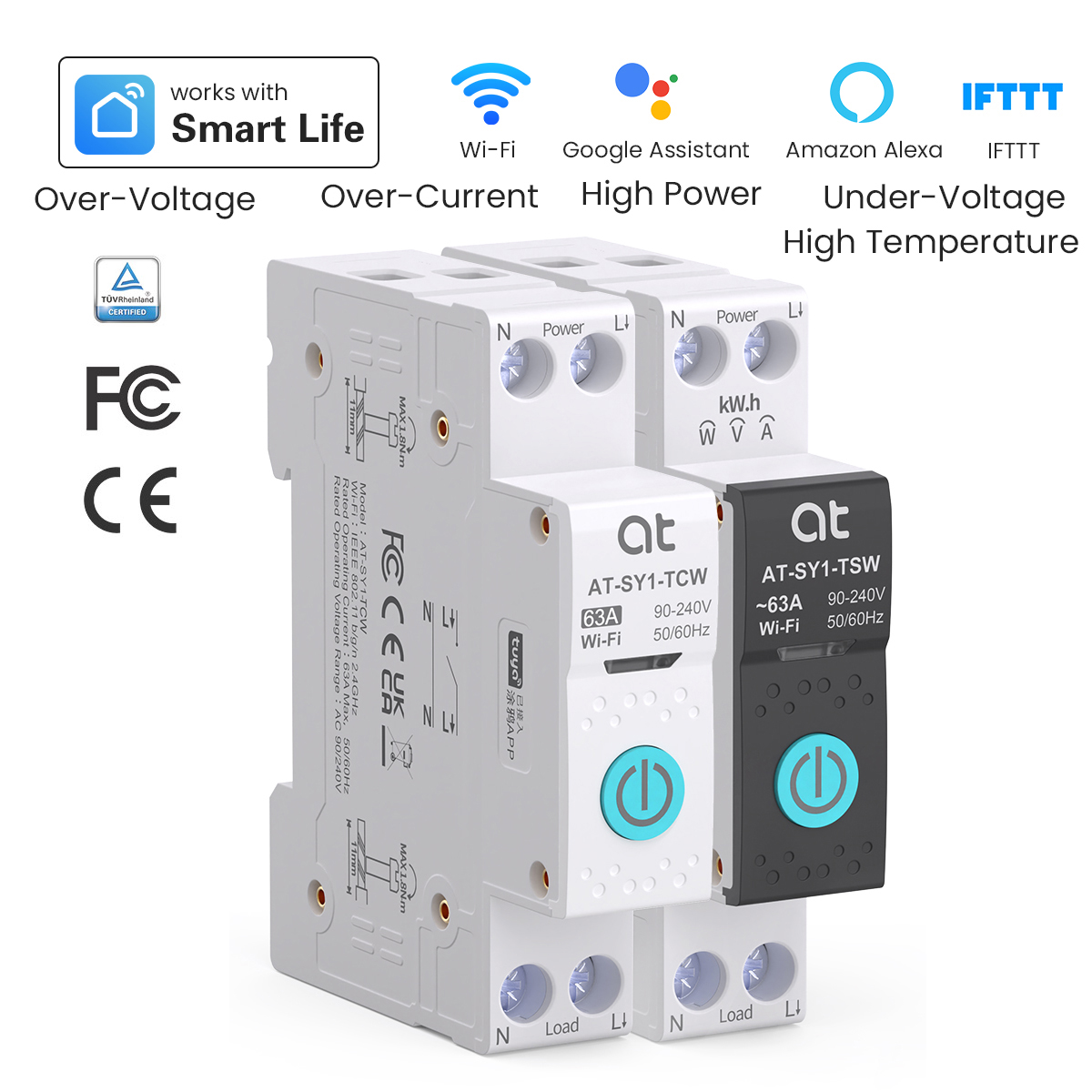 Tuya WiFi Circuit Breaker Smar - Smart Home Voice Control บทวิจารณ์และราคา