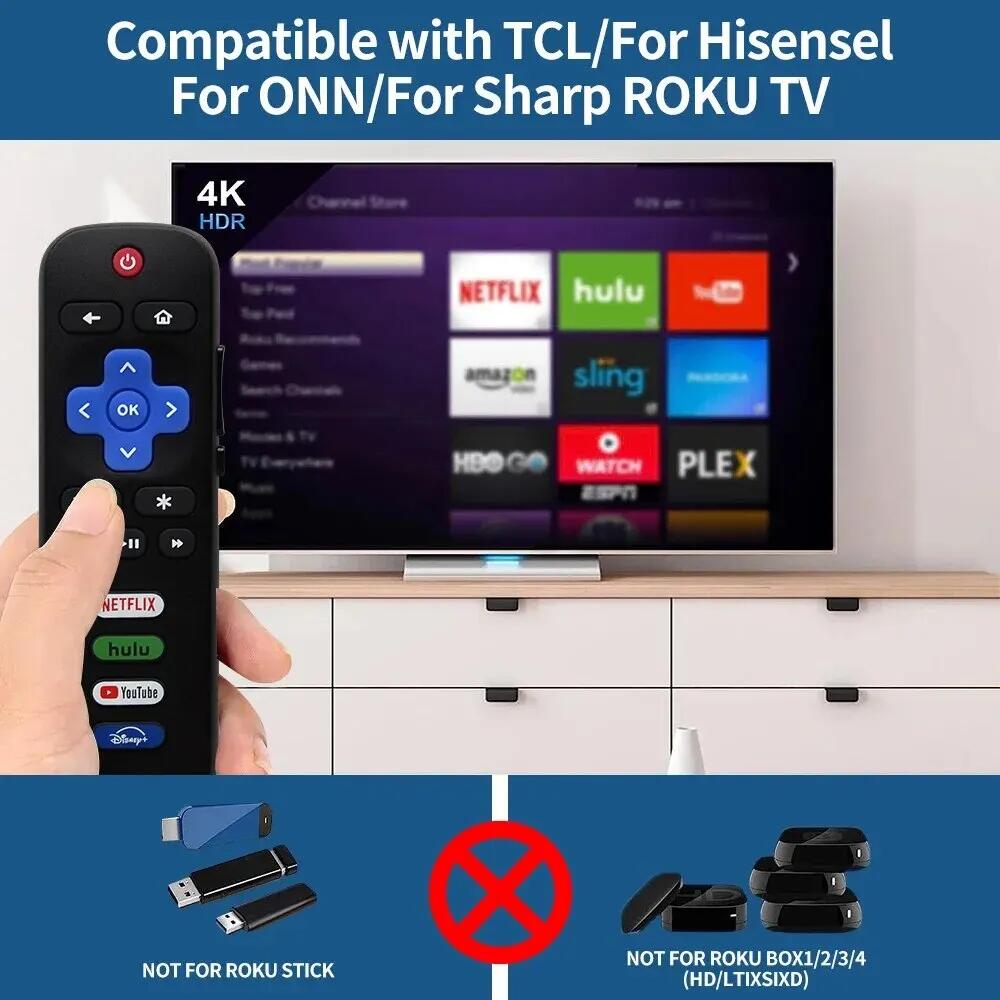 Universal RC280A TV Remote Not - Smart Home Roku บทวิจารณ์และราคา