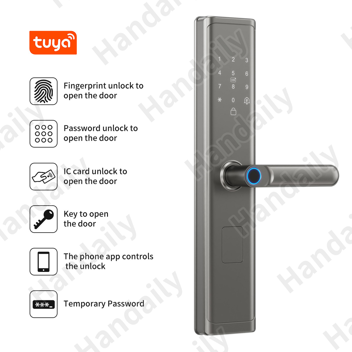 Tuya Wifi TTlock App Fingerpri - Smart Home Room บทวิจารณ์และราคา