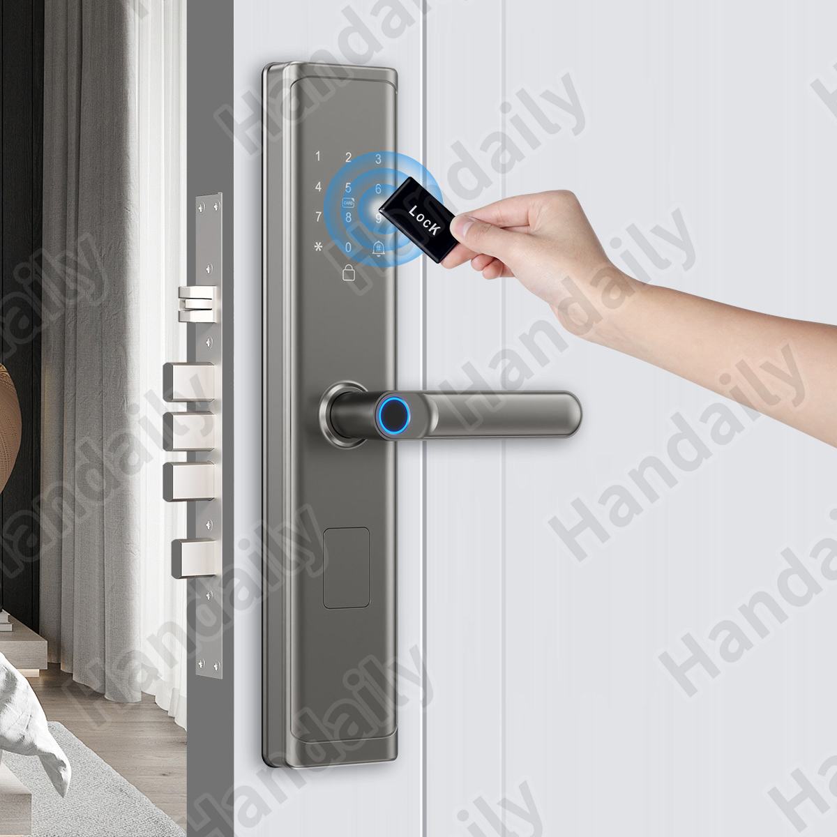 Tuya Wifi TTlock App Fingerpri - Smart Home Room บทวิจารณ์และราคา