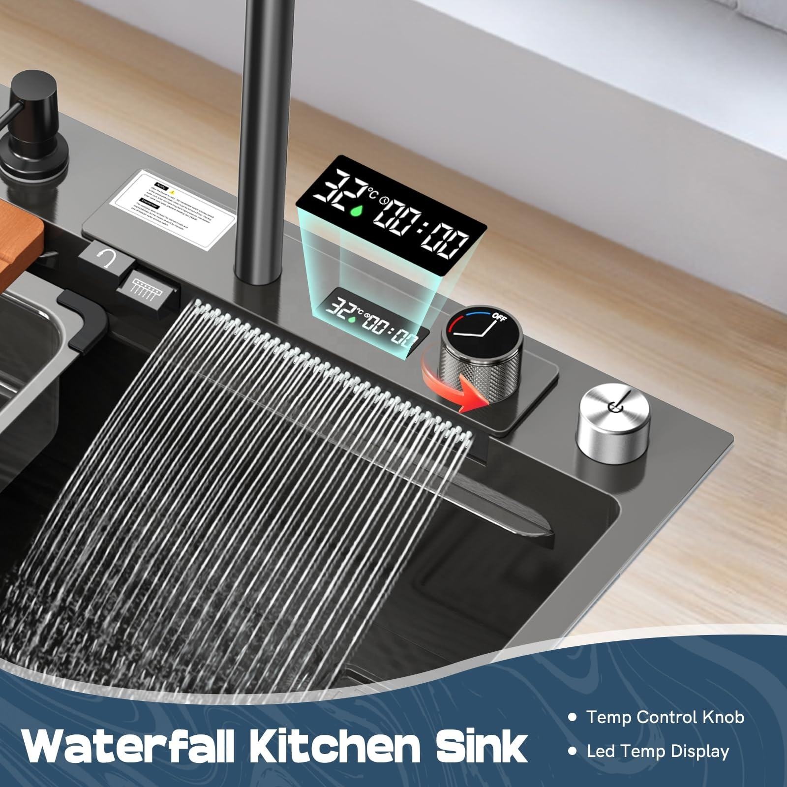 Modern Smart Stainless Steel N - Smart Home Kitchen บทวิจารณ์และราคา