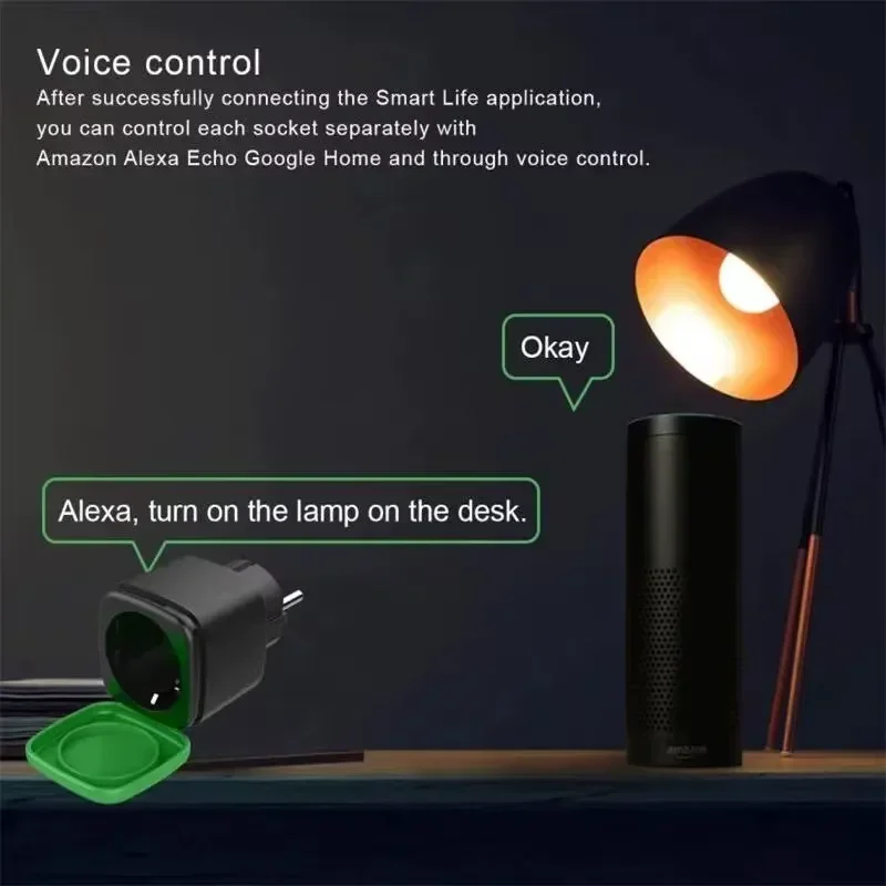 Tuya EU 16A WiFi Smart Waterpr - Smart Home Voice Control บทวิจารณ์และราคา