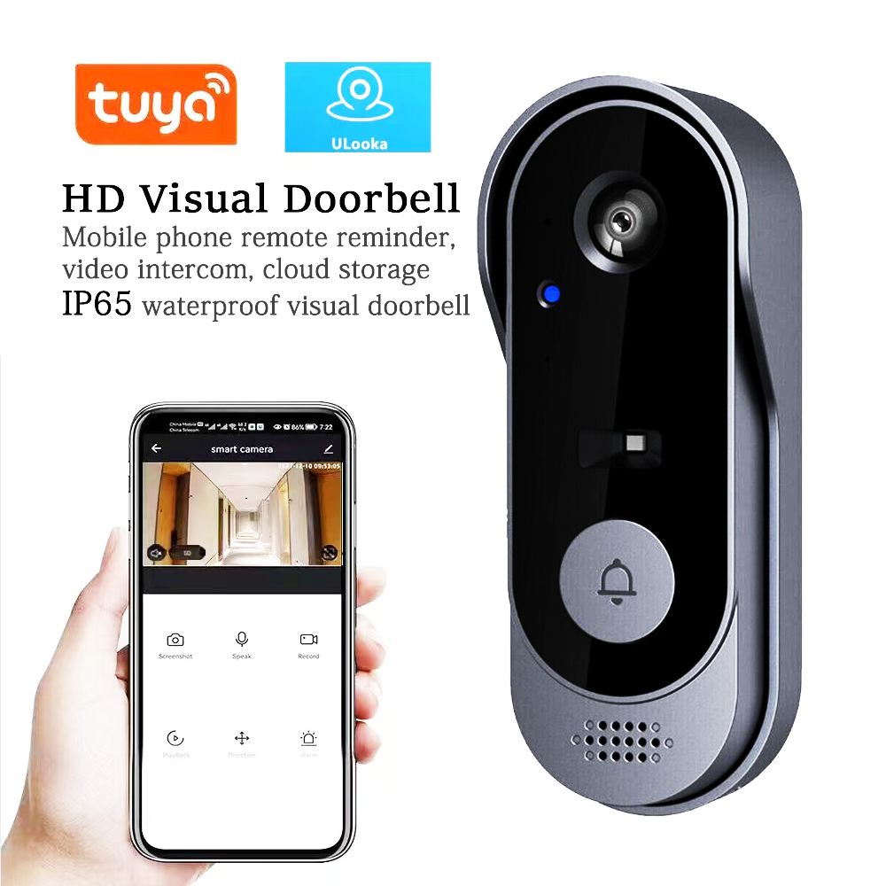 2MP 1080P Tuya APP  Low Comsun - Wifi Doorbell Camera บทวิจารณ์และราคา