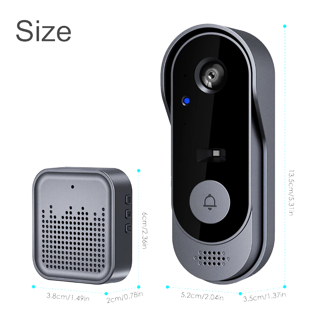 Tuya APP 170Degree Wide Angle  - Wifi Doorbell Camera บทวิจารณ์และราคา