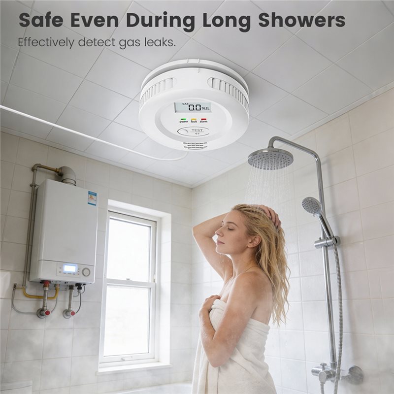 Tuya Smart Home Wifi Gas Leak  - Smart Home Kitchen บทวิจารณ์และราคา