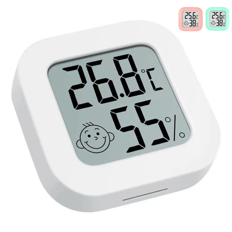 LCD Digital Thermometer Hygrom - Smart Home Room บทวิจารณ์และราคา
