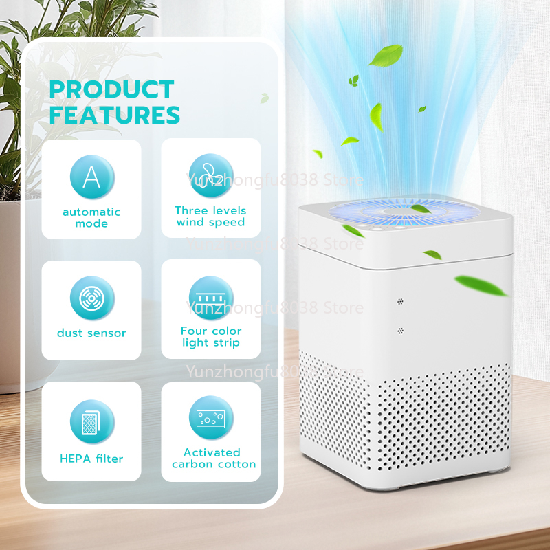 Portable Home Smart Air Purifi - Smart Home Room บทวิจารณ์และราคา