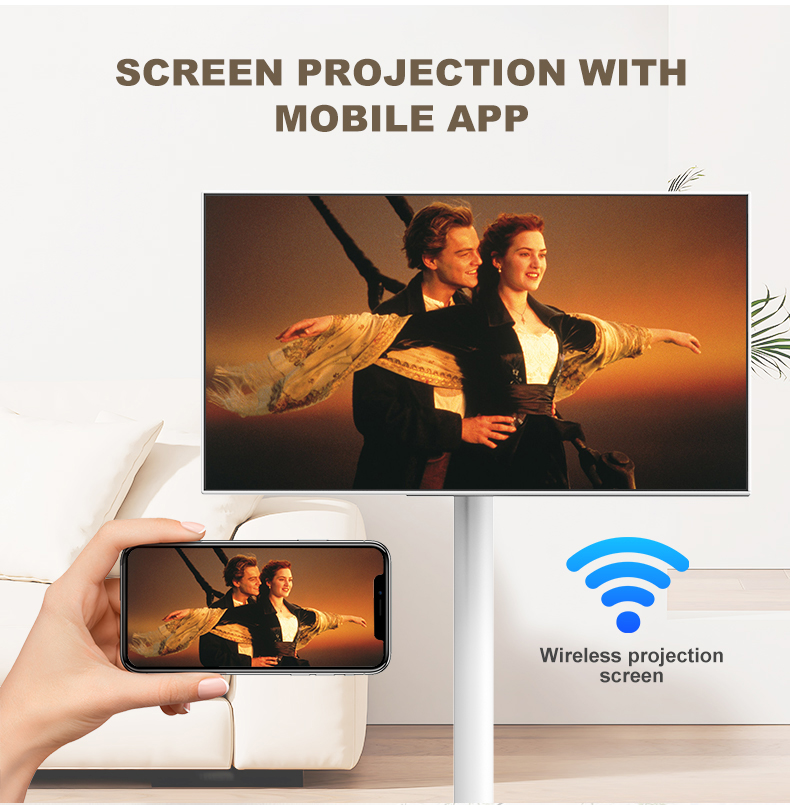 21.5 Inch LED White Battery-Po - Smart Home Tv บทวิจารณ์และราคา
