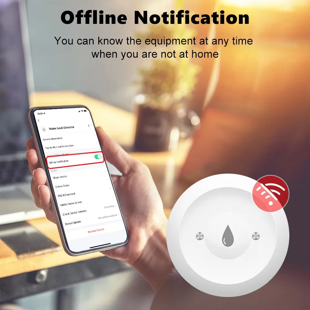 Tuya ZigBee 3.0 Water Leak Det - Smart Home Kitchen บทวิจารณ์และราคา