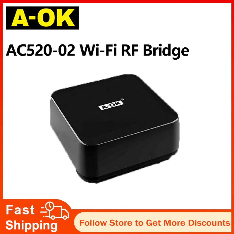 A-OK AC520-02 Wifi Bridge RF B - Curtain Motor บทวิจารณ์และราคา