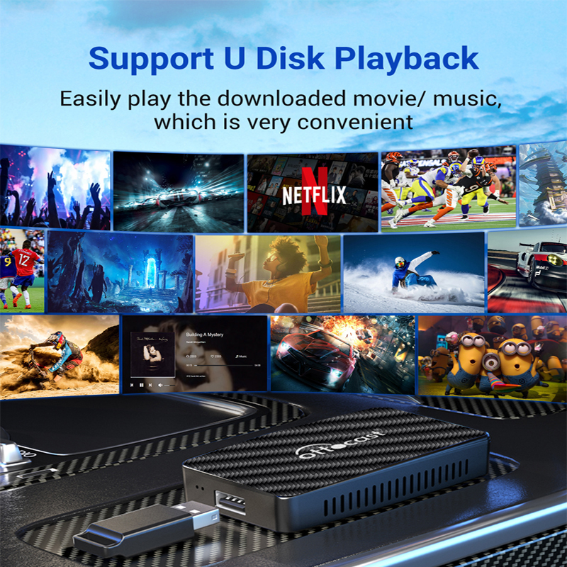 OTTOCAST Android Tv Box Wirele - Smart Home Tv บทวิจารณ์และราคา