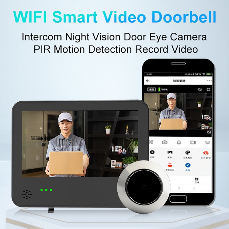 Tuya Smart WIFI Video Doorbell - Wifi Doorbell Camera บทวิจารณ์และราคา