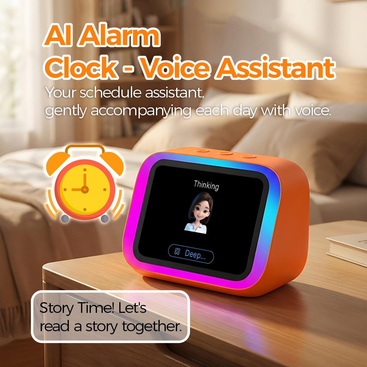 AI Bluetooth Speaker 5.4 AI vo - Smart Home Room บทวิจารณ์และราคา