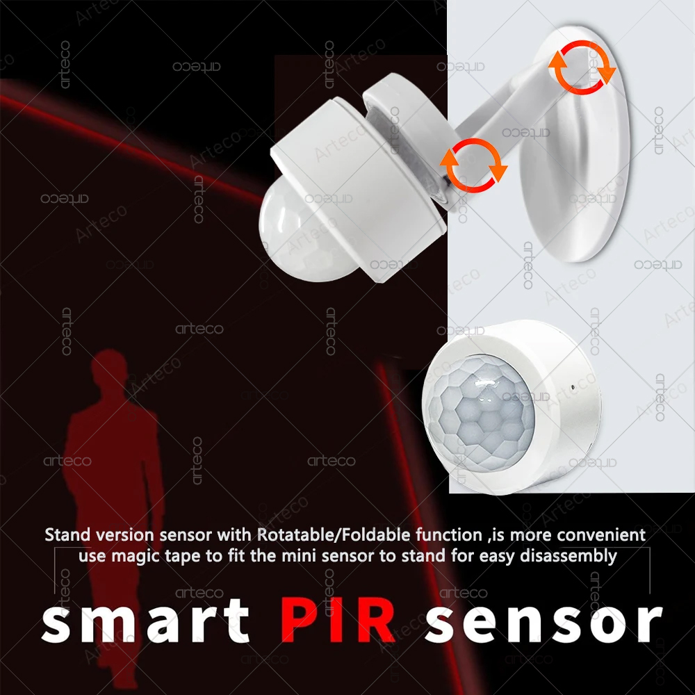 Zigbee 3.0 Mini PIR Motion Sen - Smart Home Zigbee Gateway บทวิจารณ์และราคา