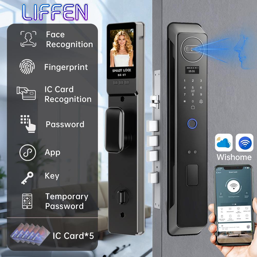 Wishome APP  Smart Lock 3D Fac - Wifi Doorbell Camera บทวิจารณ์และราคา