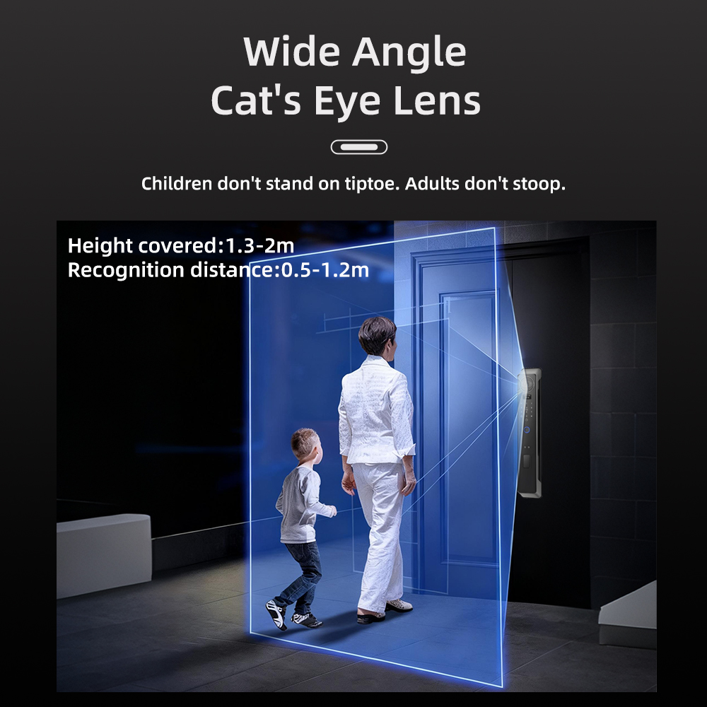 Wishome APP  Smart Lock 3D Fac - Wifi Doorbell Camera บทวิจารณ์และราคา