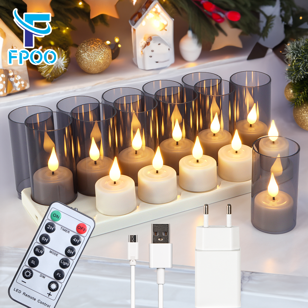 LED Candle Light Rechargeable  - Smart Home Room บทวิจารณ์และราคา