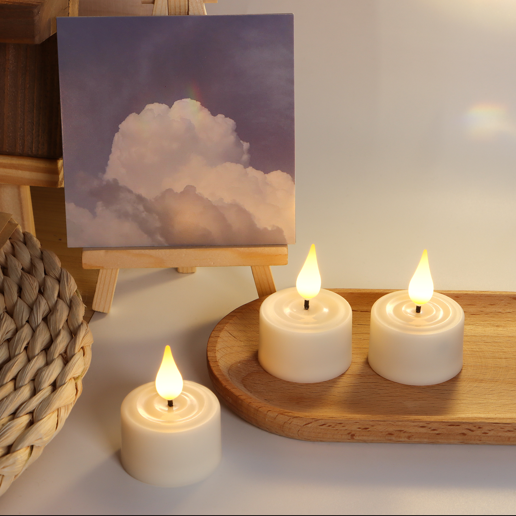 LED Candle Light Rechargeable  - Smart Home Room บทวิจารณ์และราคา