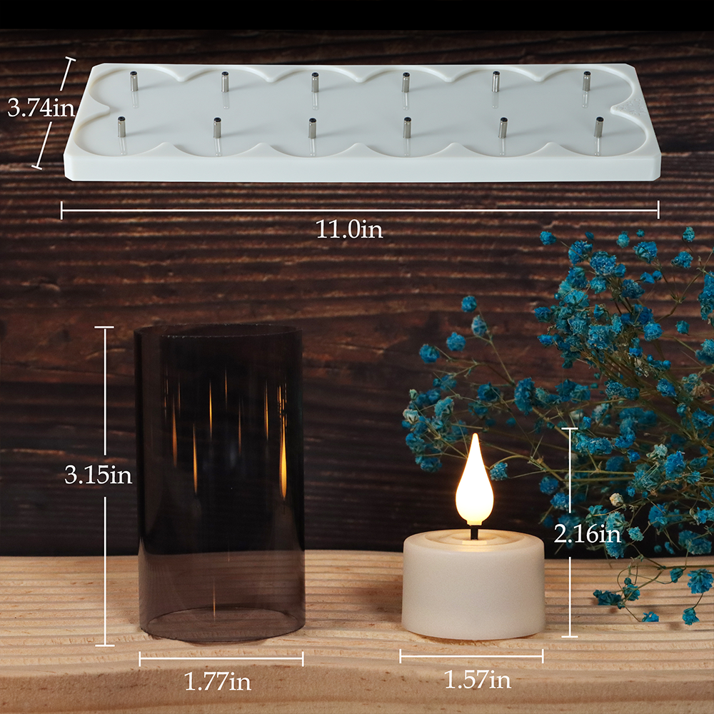LED Candle Light Rechargeable  - Smart Home Room บทวิจารณ์และราคา