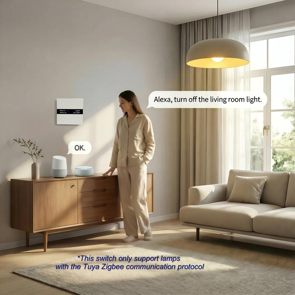 M8 Pro Zigbee Smart Switch Pan - Smart Home Voice Control บทวิจารณ์และราคา